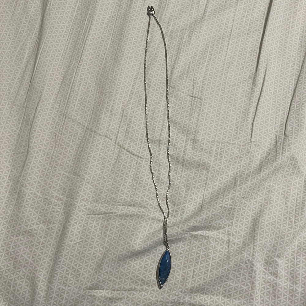 Kendra Scott blue necklace